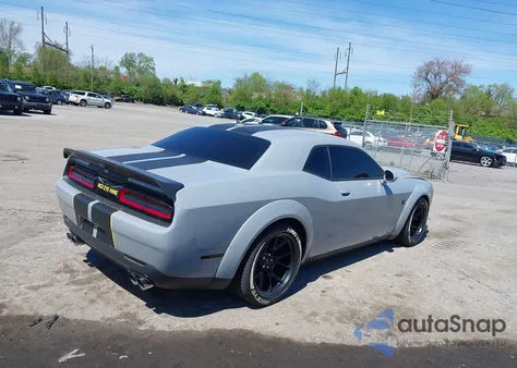 2021 Dodge Challenger Srt Hellcat Redeye Widebody z USA, uszkodzony, nr VIN 2C3CDZL98MH662172